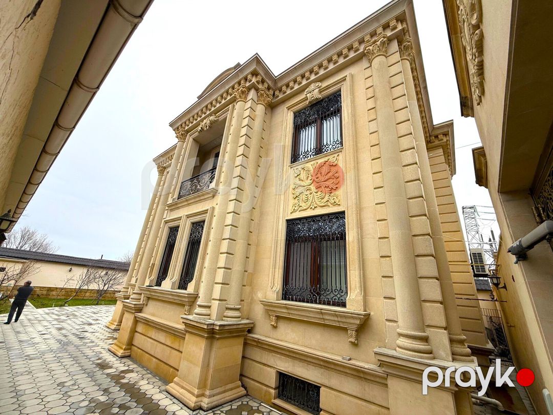 Satılır 8 otaqlı həyət evi/bağ evi 550 m² — Ev, villa, Bakı (4)