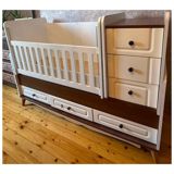 Oğlan və qız üçün, İşlənmiş, Beşik, Matras ilə — Furniture