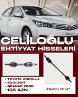 Toyota Corolla 2012-2017 oynaqlı birləşməsi — Cəliloğlu — Spare Parts & Accessories
