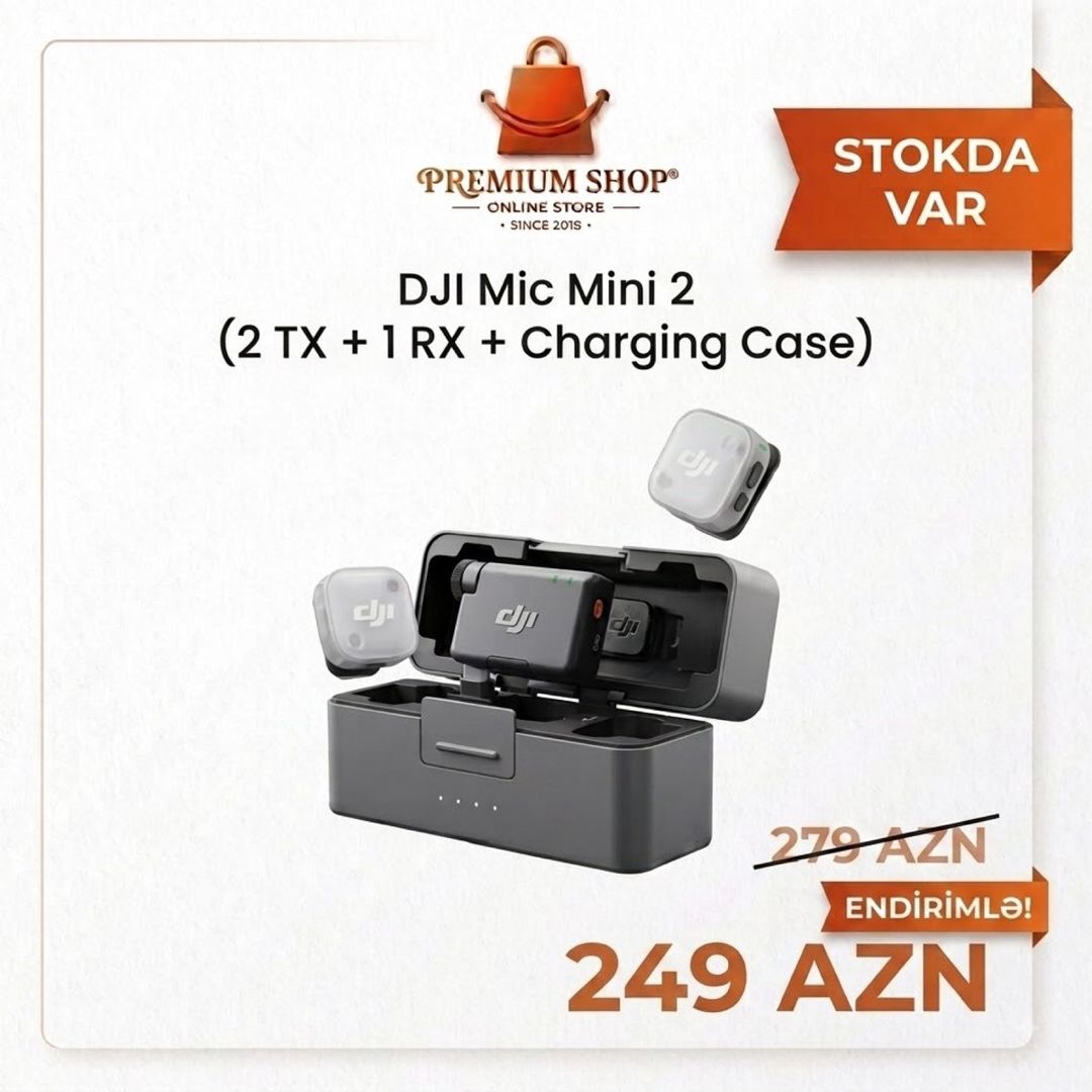 DJI Mic Mini 2 — Elektronika, Bakı