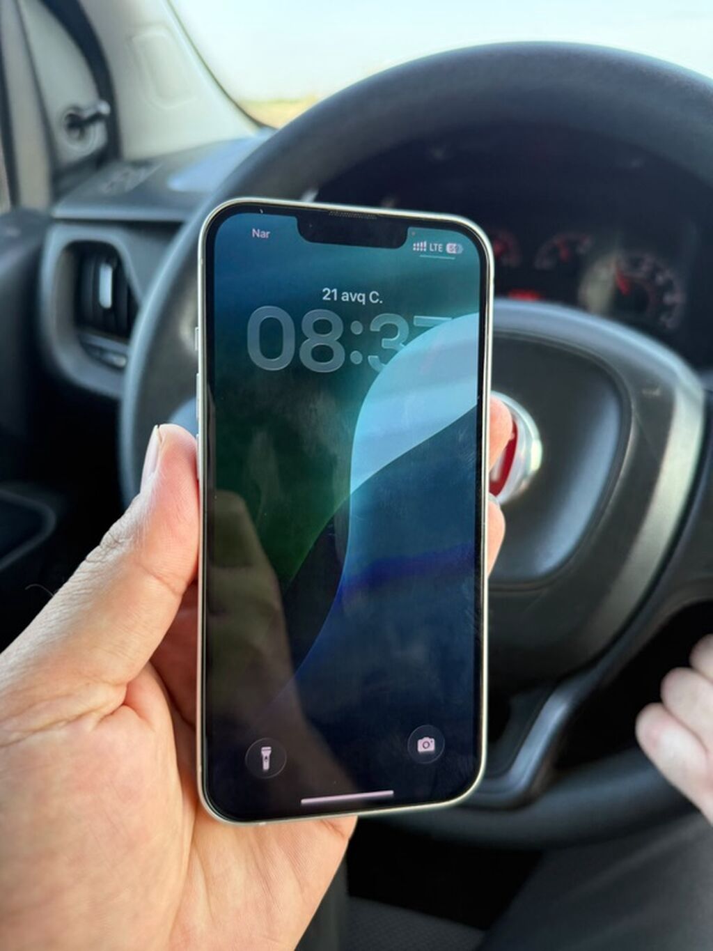 IPhone 13, 128 GB, Ağ, Face ID, Sənədlərlə — Apple iPhone, Lənkəran (3)
