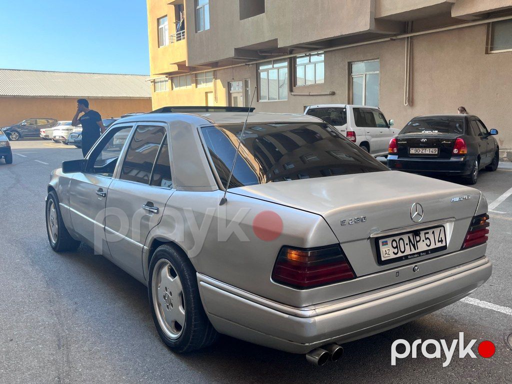 Mercedes E 280, 2.8 L, 1993 il, 378 000 km 90-NP-514 — Avtomobillər, Bakı (2)