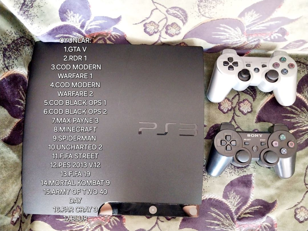 Sony Playstation 3 Slim 320GB — Oyun konsolları, Bakı (11)