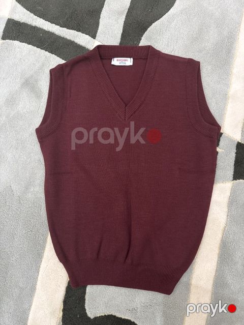 Məktəb forması jiletka - Marka: Başak - Model: V-yaxa, qolsuz -