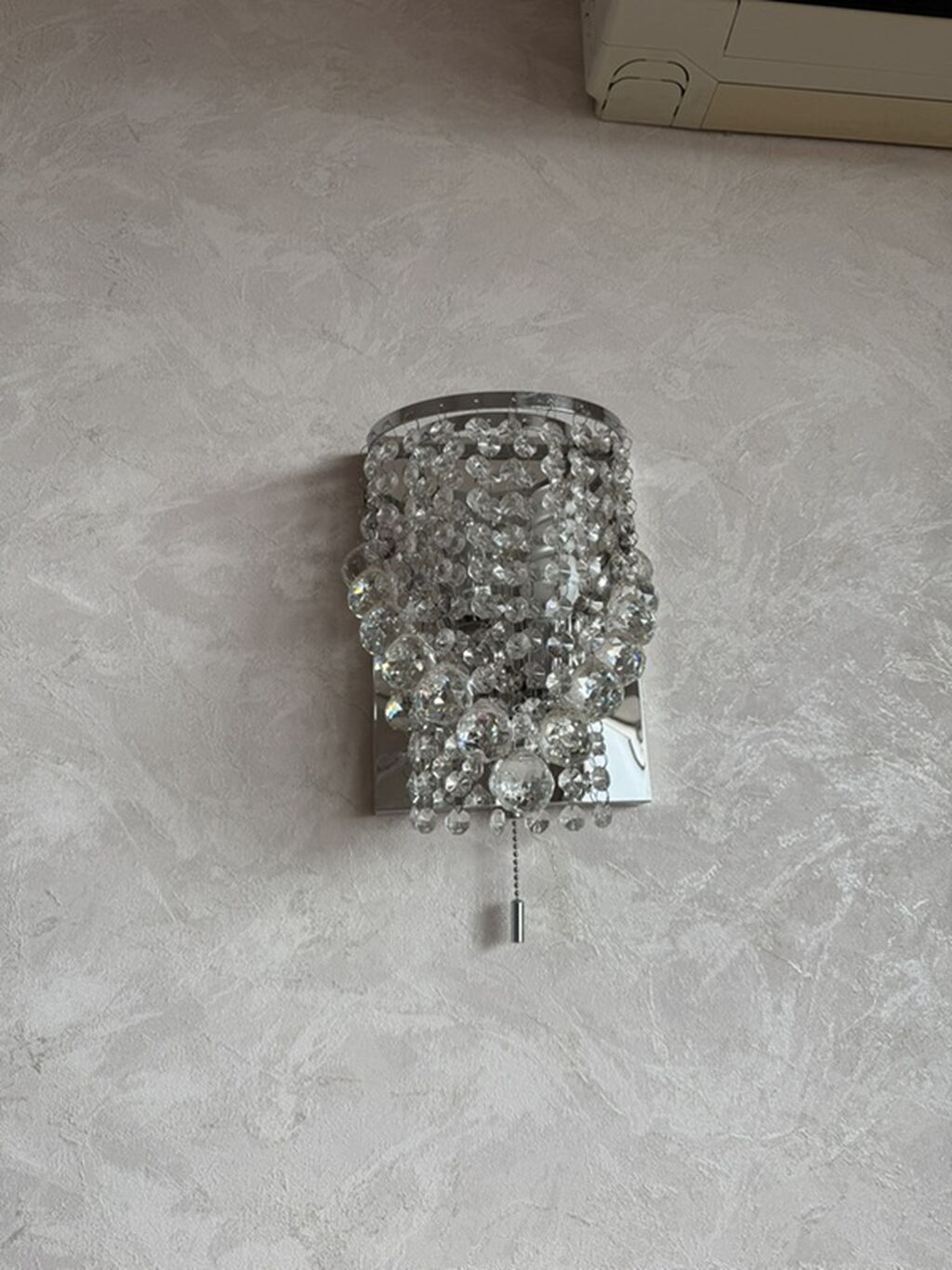 Kristal dekorlu divar bra - Növ: Divar bra (sconce) - Dizayn: Parlaq