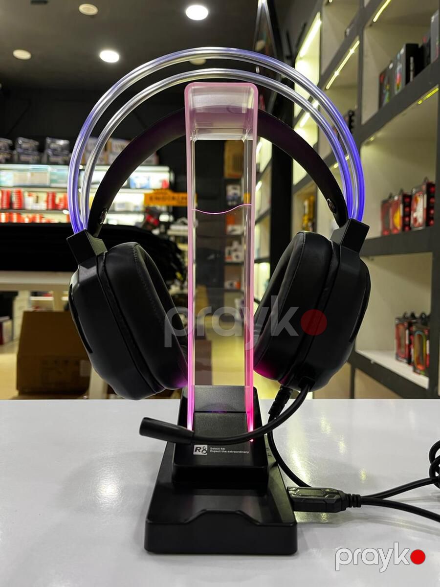 RGB Gaming qulaqlıq Jedel GH619 Stereo 7.1 Surround USB — Elektronika, Bakı (7)