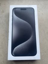 Apple iPhone 15 Pro Max Black Titanium 256GB/8GB qutusu — Smartphones