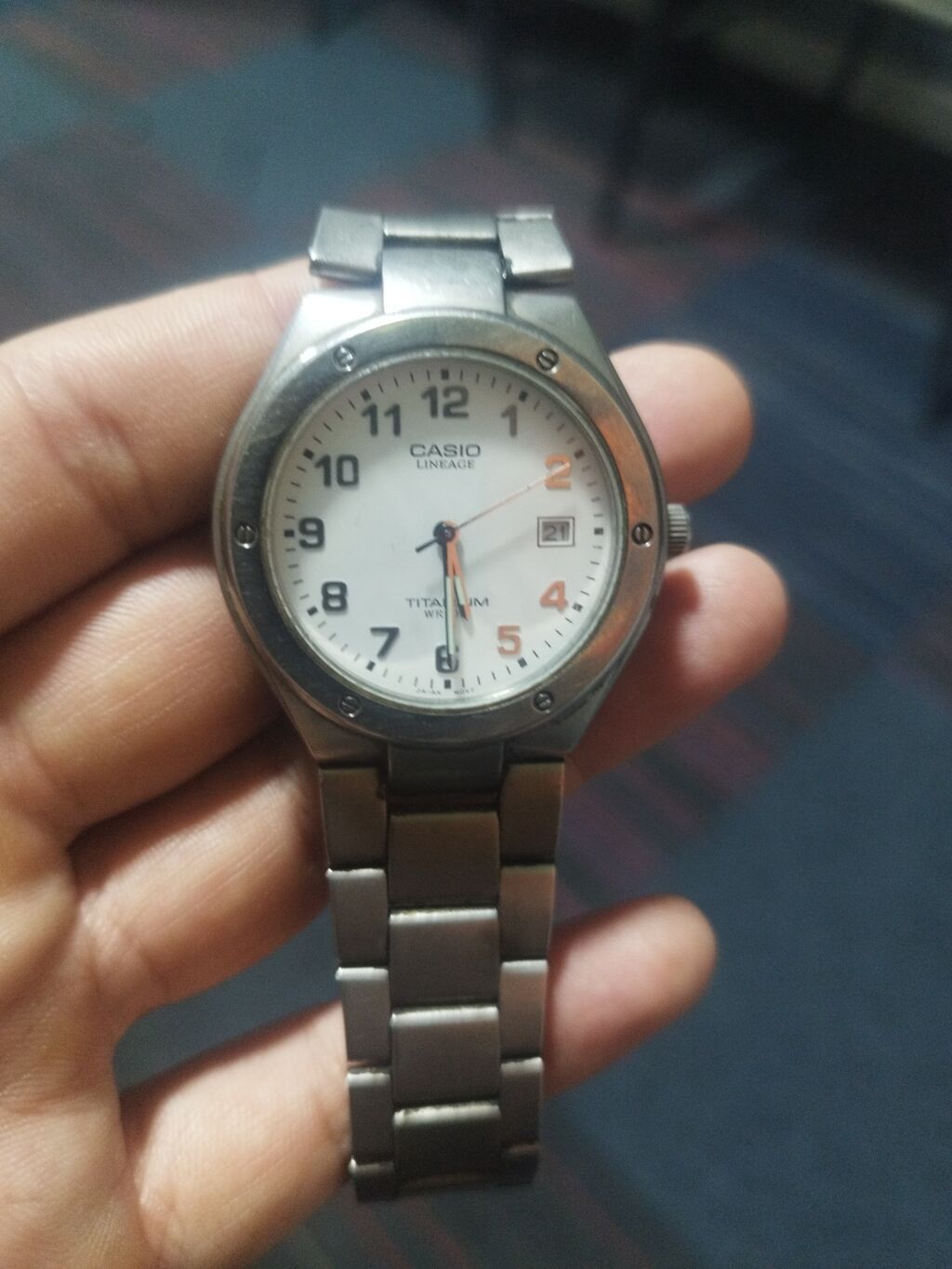 Casio Lineage kişi qol saatı - Model: Casio Lineage - Korpus və