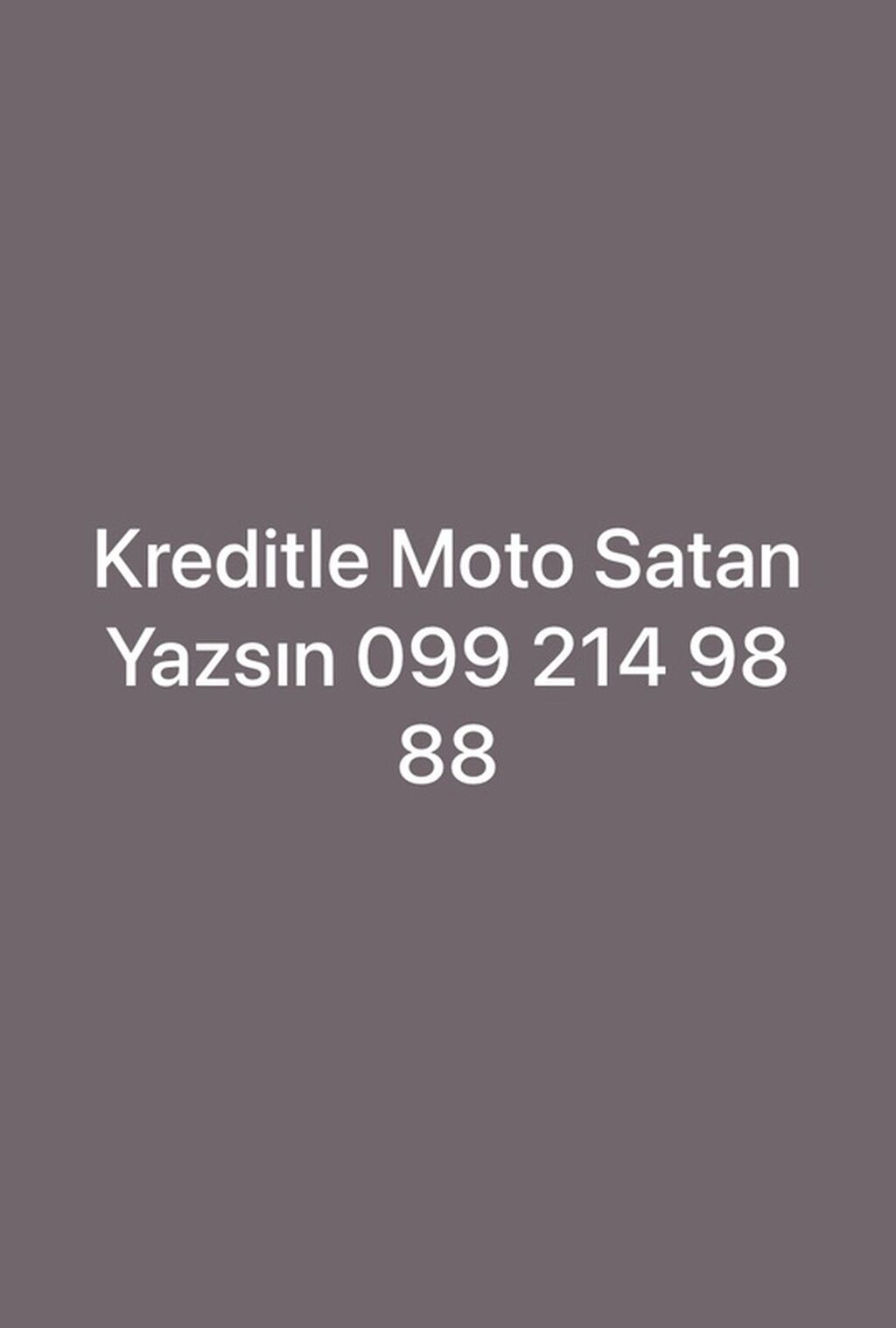 Kretide moto satan yazsın 500 azna kimi ilkin 280 verem — Motosikletlər, Bakı