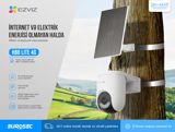 EZVIZ "CS-HB8c/SP Lite 2K+ 4MP AOV 4G+Wi-Fi Smart Home Battery Kamera" — Eurosec — Системы безопасности
