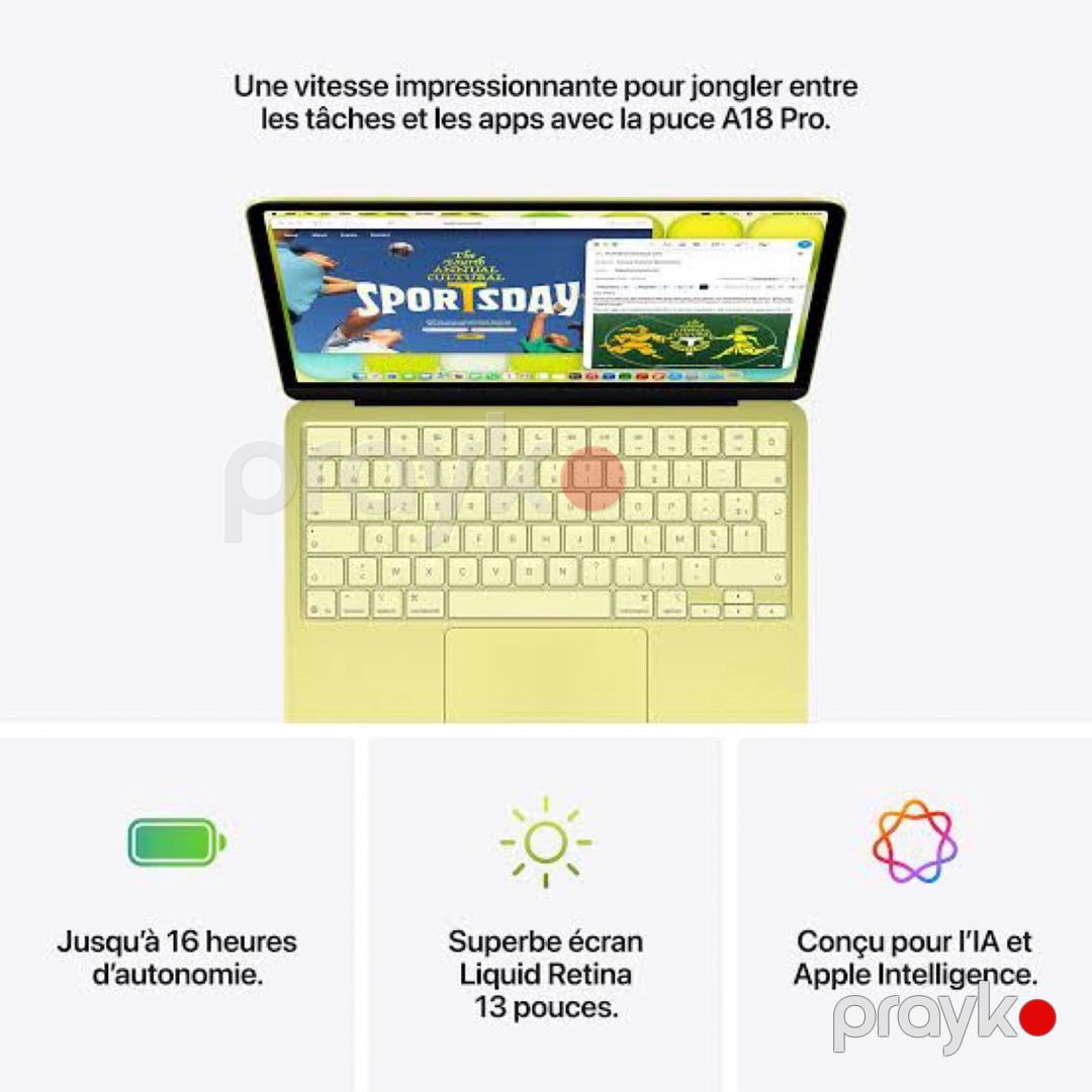 Apple MacBook Neo Citrus Yellow 256GB — Elektronika, Bakı (2)