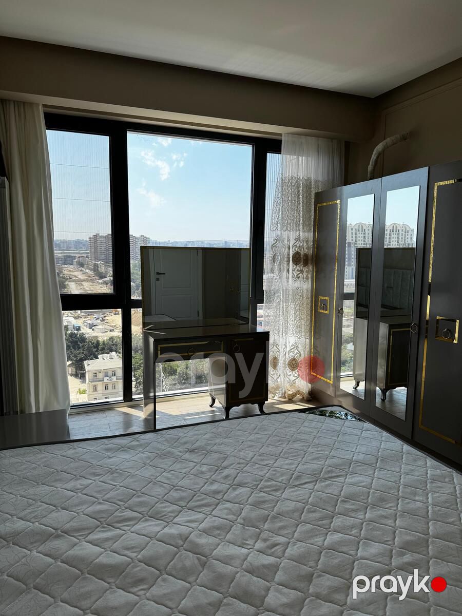 İcarəyə verilir 3 otaqlı yeni tikili 85 m² — Mənzil, Bakı (10)
