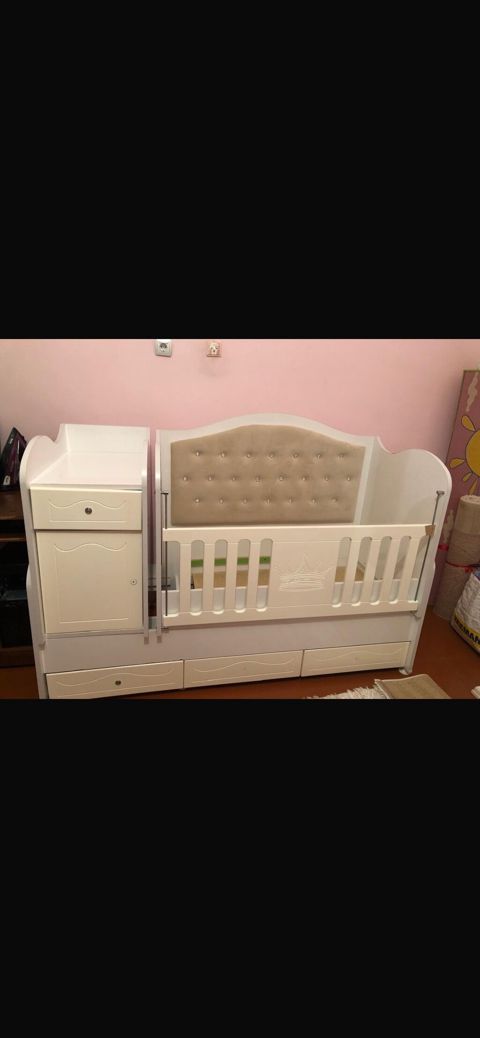 Oğlan və qız üçün, İşlənmiş, Dördbucaq, Beşik, Dəstsiz, Matrassız, Yellənmə mexanizmsiz