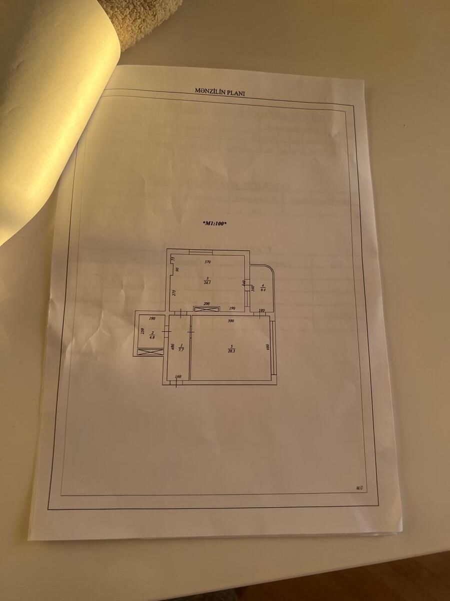 Satılır 2 otaqlı yeni tikili 74 m² — Mənzil, Bakı (7)