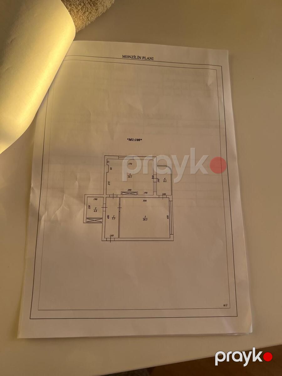 Satılır 2 otaqlı yeni tikili 74 m² — Mənzil, Bakı (7)