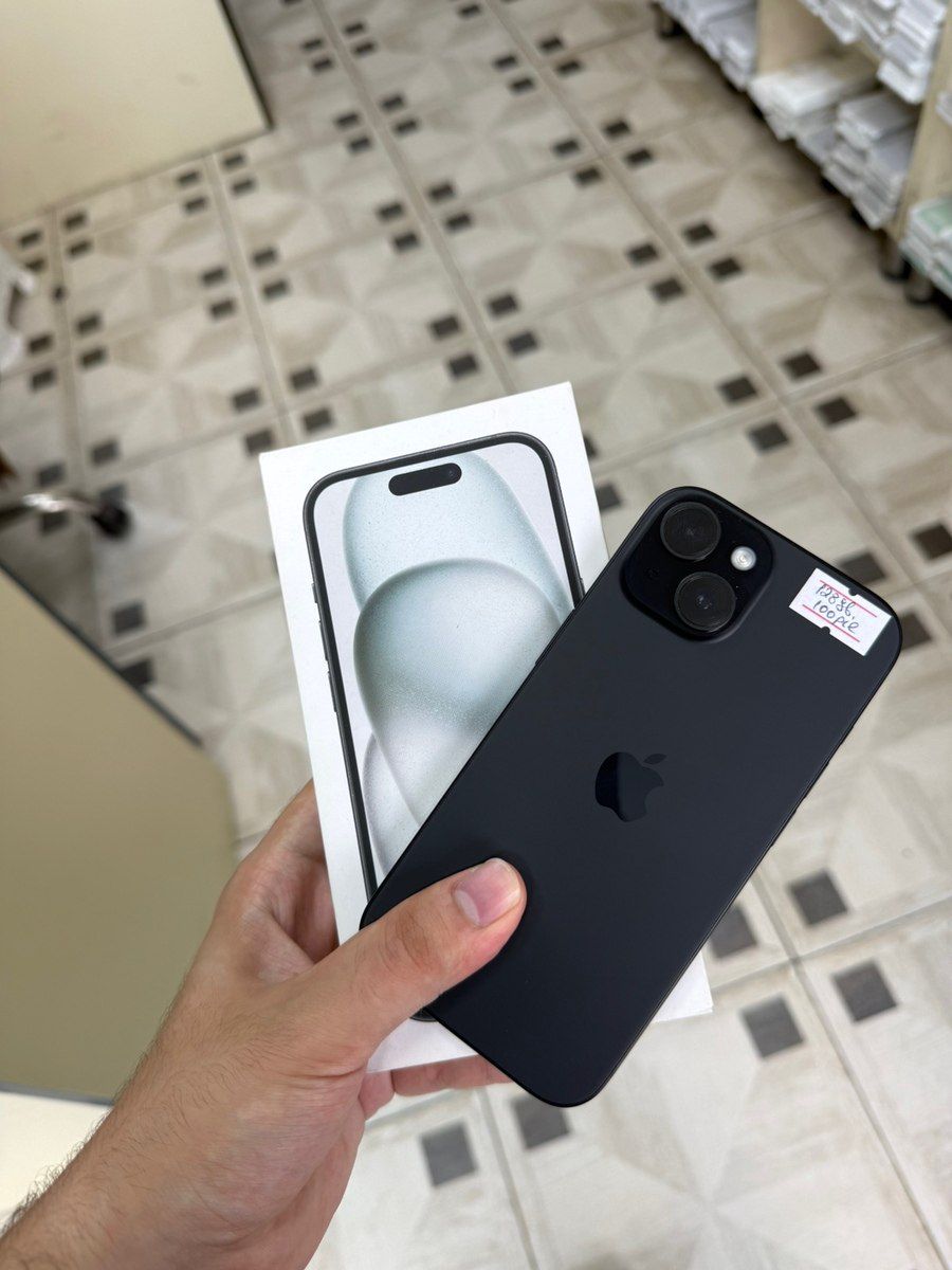 Apple iPhone 15 Black 128GB/6GB — Smartfonlar, Bakı