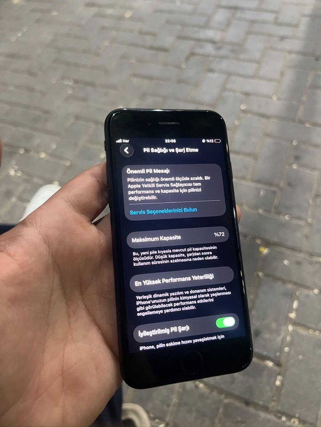IPhone SE 2020, Qara, Barmaq izi — Apple iPhone, Masazır (3)