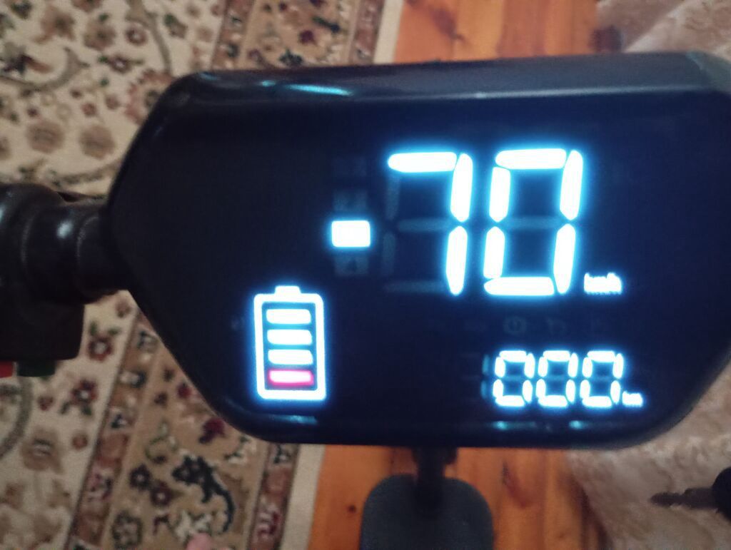 Elektrik skuter – oturacaqlı model Xüsusiyyətlər: - Rəqəmsal LCD — Mallar, İmişli (4)