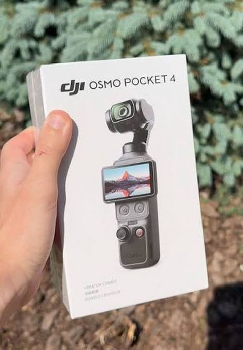 DJI Osmo Pocket 4 – cib ölçülü, 3 oxlu stabilizatora malik kamera