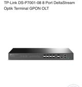 TP-Link DS-P7001-08 — 8 portlu DeltaStream GPON OLT optik terminal — Raul Gasimov