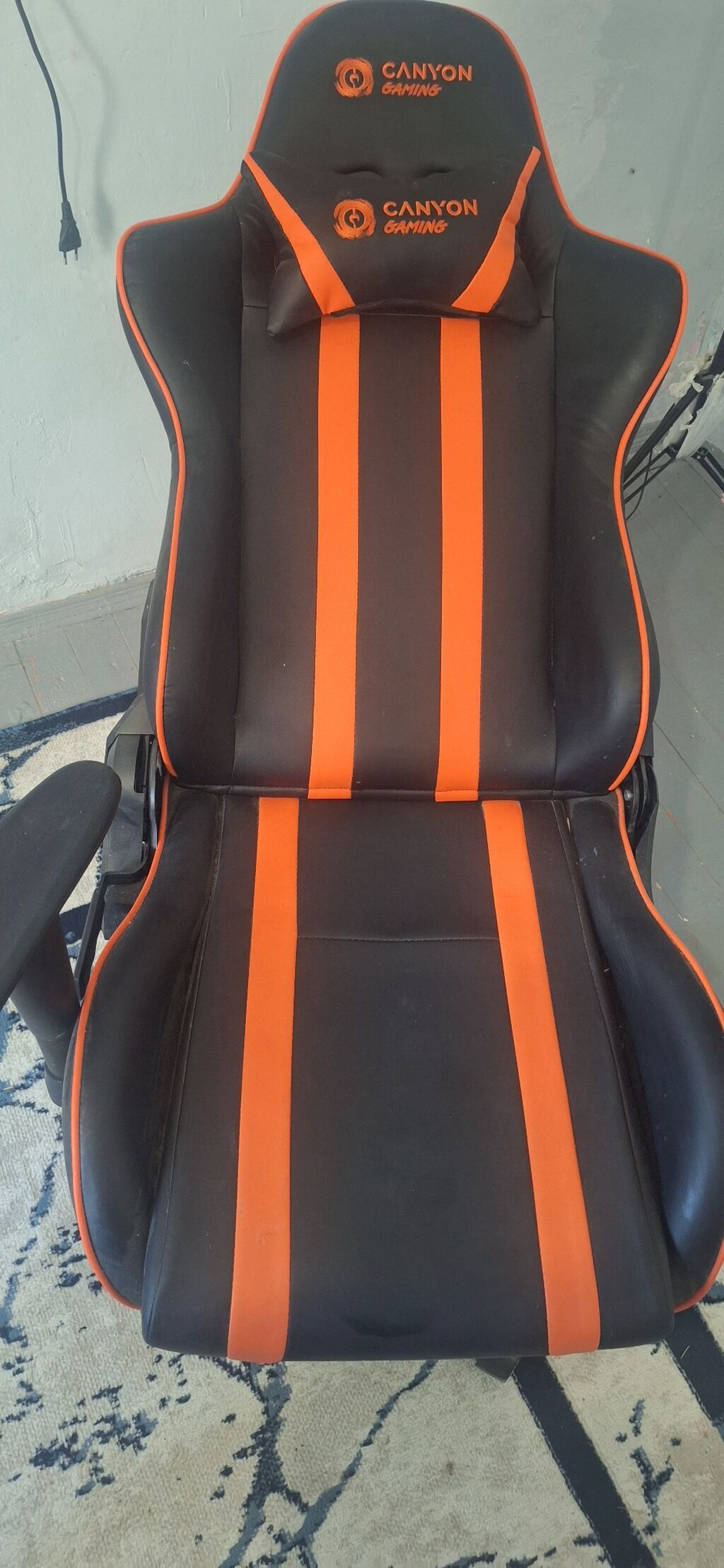 Canyon Gaming oyun kreslosu - Rəng: qara–narıncı, “CANYON GAMING” — Ofis mebeli, Digah (5)