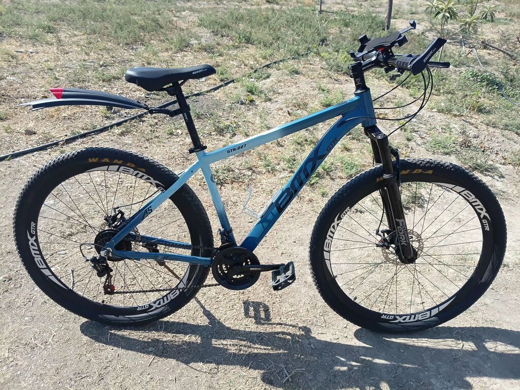 Salam BMX MTB GTR alüminum 29 luq skorsnoy velosiped satıram.Üstündə — Velosipedlər, Mingəçevir (10)