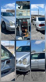 Mercedes-Benz E-Class sedan (W210), gümüş rəng. Əsas xüsusiyyətlər: - — Otomobil