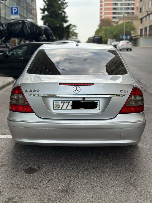 Mercedes E 220, 2.2 L, 2007 il, 312 427 km — Avtomobillər, Bakı (5)