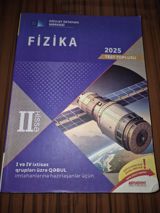 Məhsul: “Fizika – 2025 Test Toplusu”, II hissə Xüsusiyyətlər: - — Zərifə Rəhimli