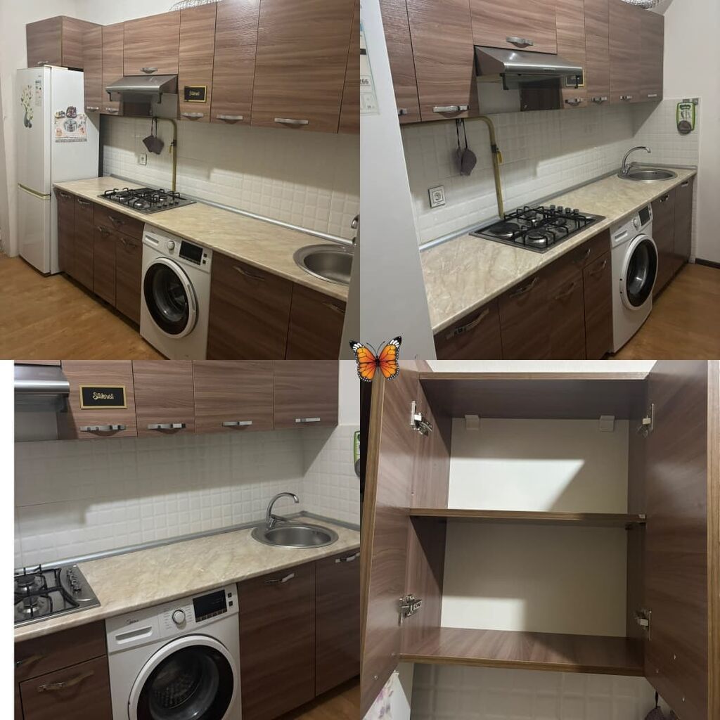 Metbex mebeli 350azn ölçü 3.45sm üstünde moyka ve asperator verilir