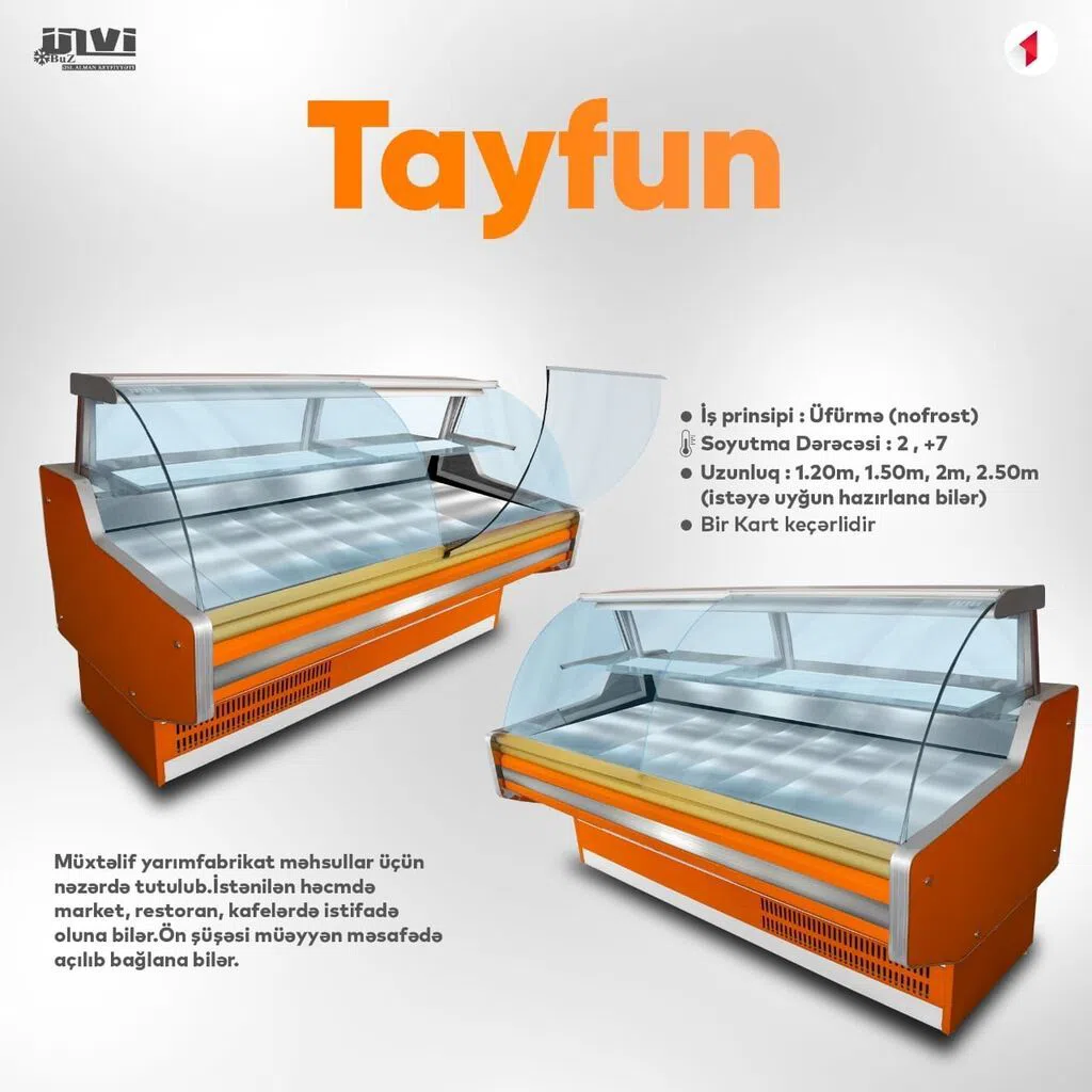 Zavod İstehsalı Vitrin Soyuducular — Biznes və avadanlıq, Bakı (12)