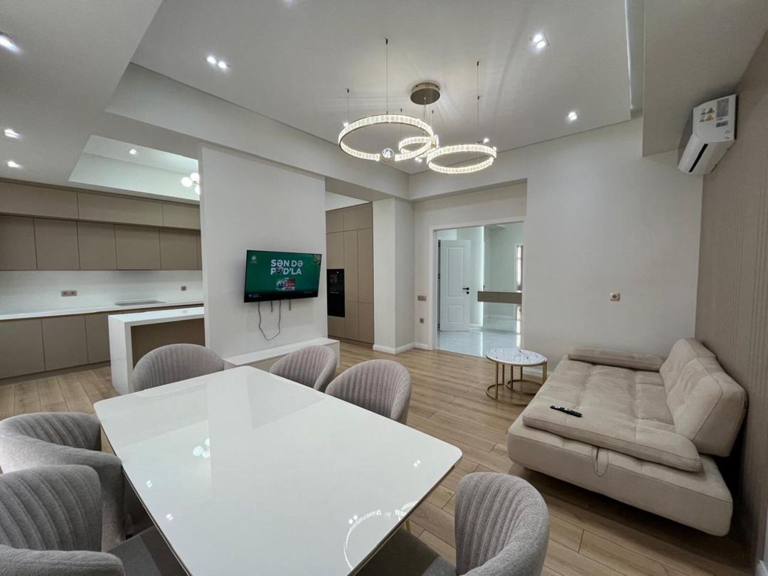 İcarəyə verilir 3 otaqlı yeni tikili 140 m² — Mənzil, Bakı (4)