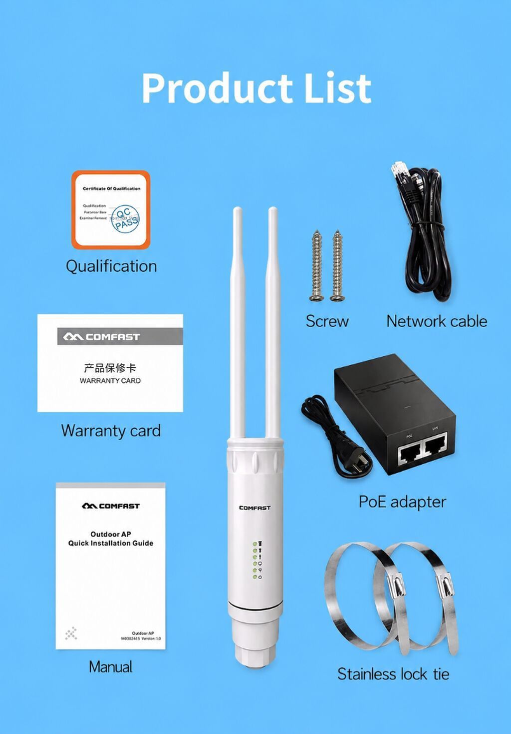 Wifi siqnal gücləndirici Wi-Fi AC1200 küçə təkrarlayıcısı, router — Elektronika, Lənkəran (3)