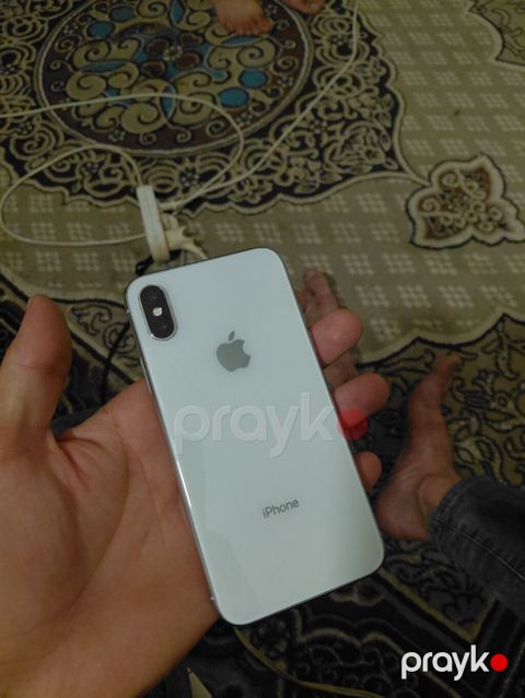 IPhone X, 64 GB, Ağ, Face ID