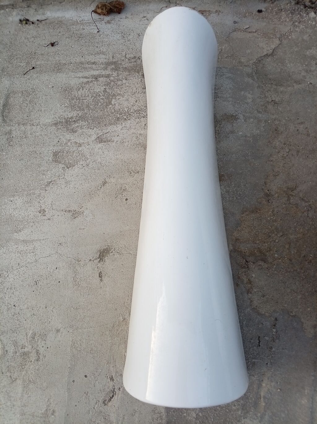 Açıq ağ rəngdə, keramika materialdan pilleli (pedestal) lavabo — Santexnika, Sumqayıt (4)