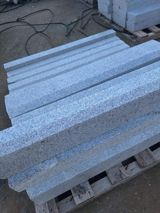 Qranit bordür daşları - Material: Təbii qranit - Rəng: Açıq boz — Goods