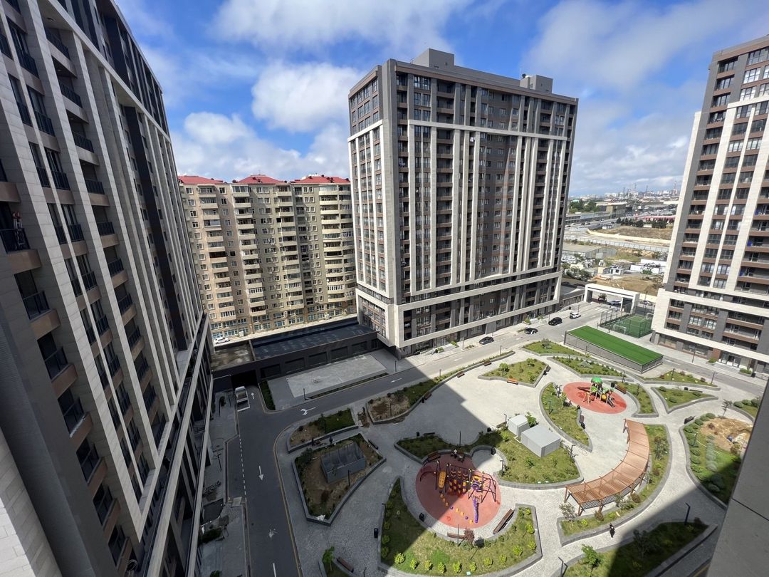 Satılır 3 otaqlı yeni tikili 128 m² — Mənzil, Bakı