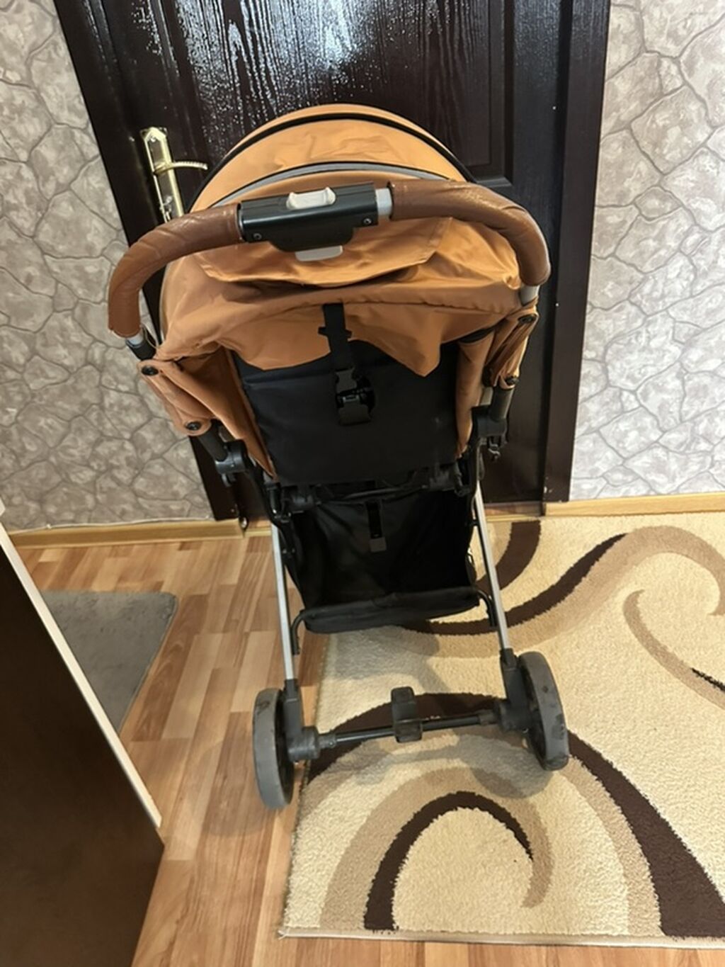 Kidilo uşaq arabası – qəhvəyi rəng - Brend/model: Kidilo - Rəng — Arabalalar, Bakı (2)
