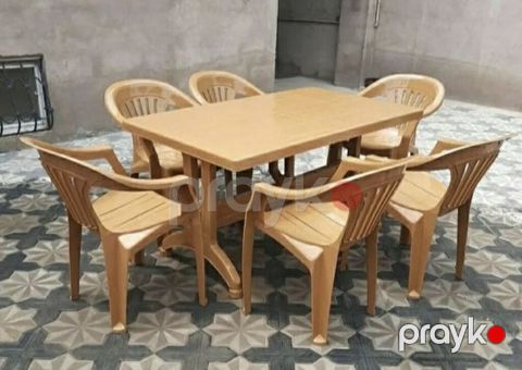 Plastik masa 140x80 (stul yoxdur) İşlənmiş amma yaxşı vəziyətdə -