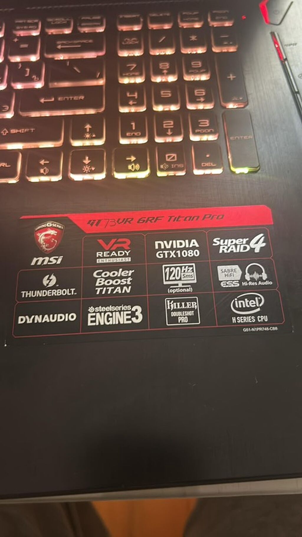 İşlənmiş MSI, 17.3 ", Intel Core i7, 512 GB — MSI, Bakı (3)