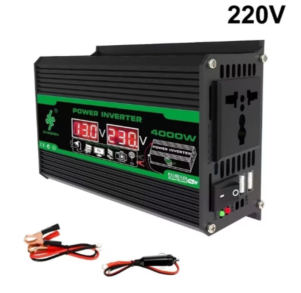 Yeni Inverter, 3000-5000 Vt, 12 - 220 volt — Avto, Bakı