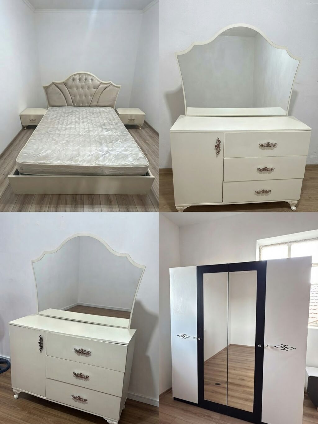 İkinəfərlik çarpayı, Dolab, Termo, 2 tumba, İşlənmiş