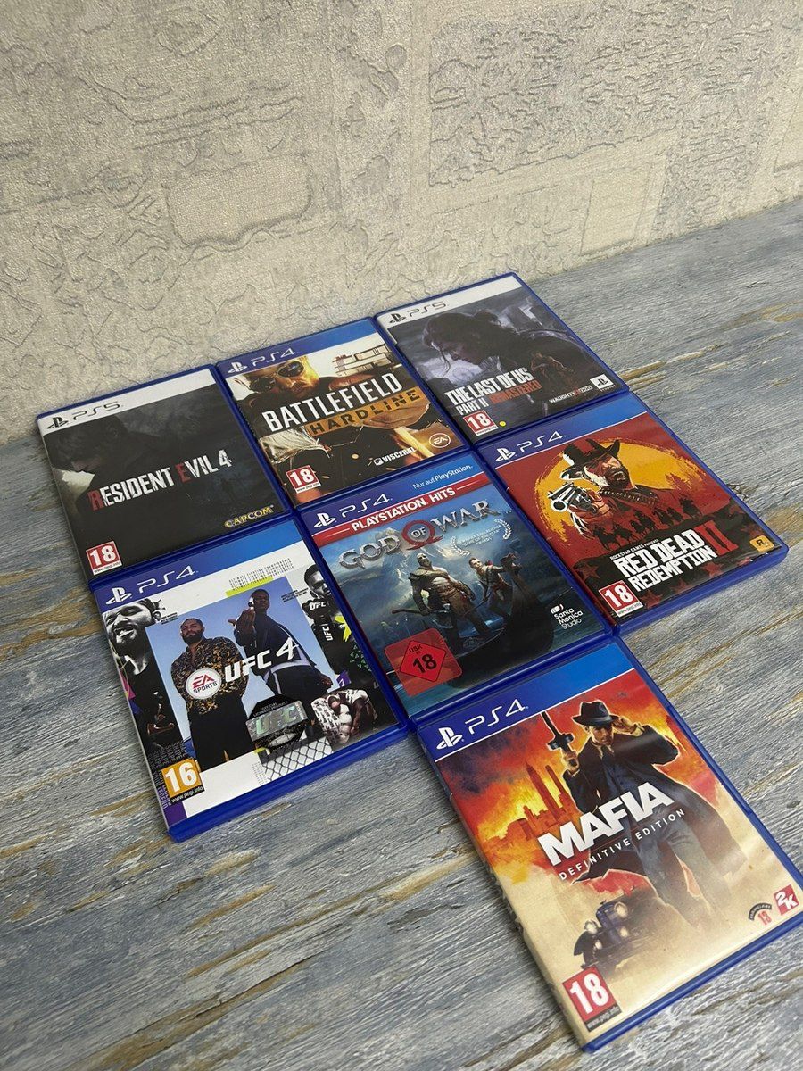 PS4/PS5 oyun diskləri — Elektronika, Bakı