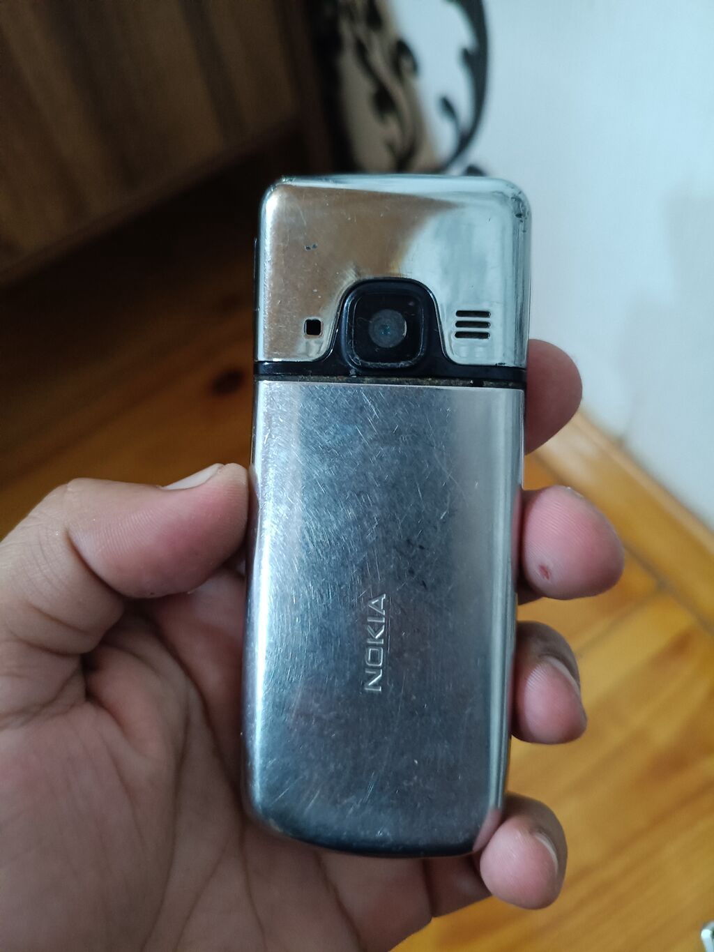 Nokia 6700 Slide, < 2 GB Memory Capacity, rəng - Gümüşü, Düyməli — Nokia, Masazır (2)