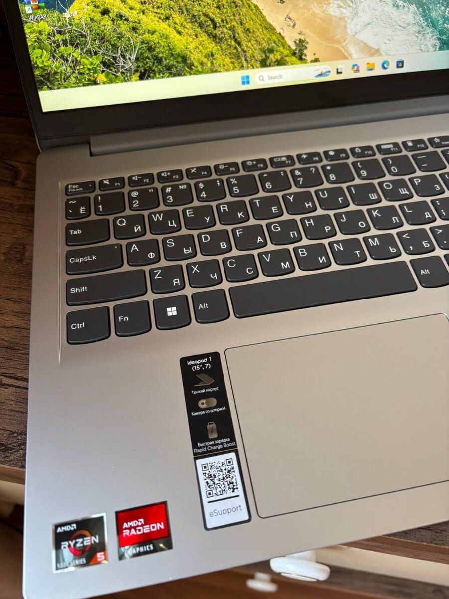 Lenovo Ideapad Ryzen 5 5500 8/512 — Elektronika, Bakı (4)