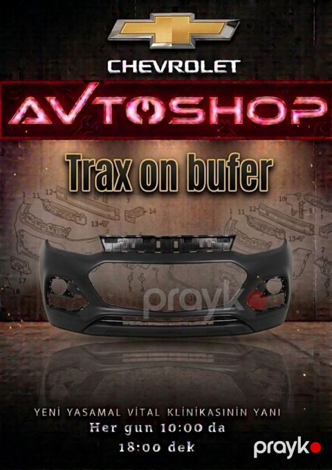 Chevrolet Trax 2017-20 ön buferi