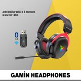 RGB Gaming qulaqlıq Jedel GH564P USB 7.1 Surround BT & 2.4 Wireless — Alfa Electronics — Electronics