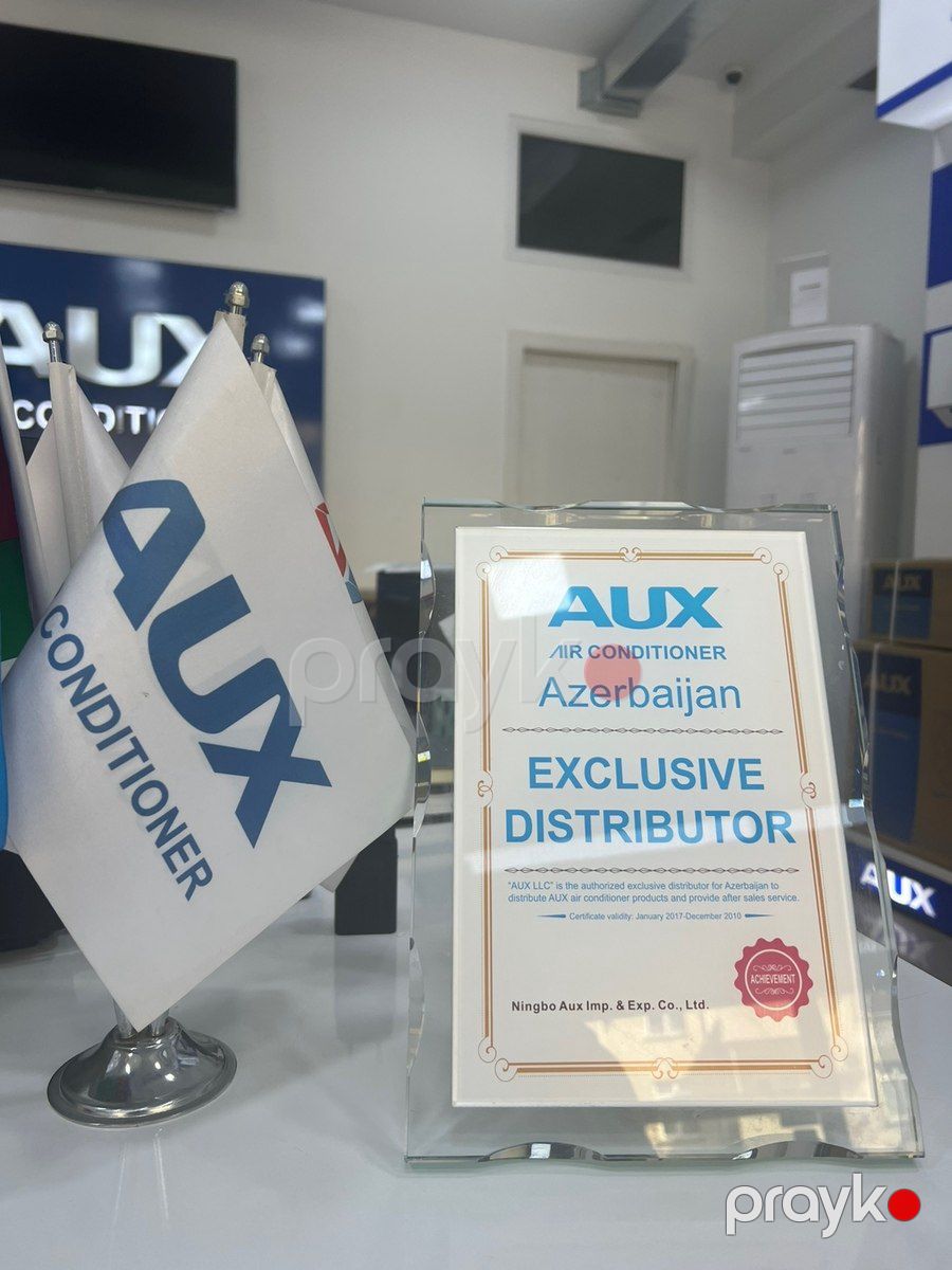 Kondisioner Aux inverter ağ R32 30-35 kv — Ev texnikası, Bakı (9)