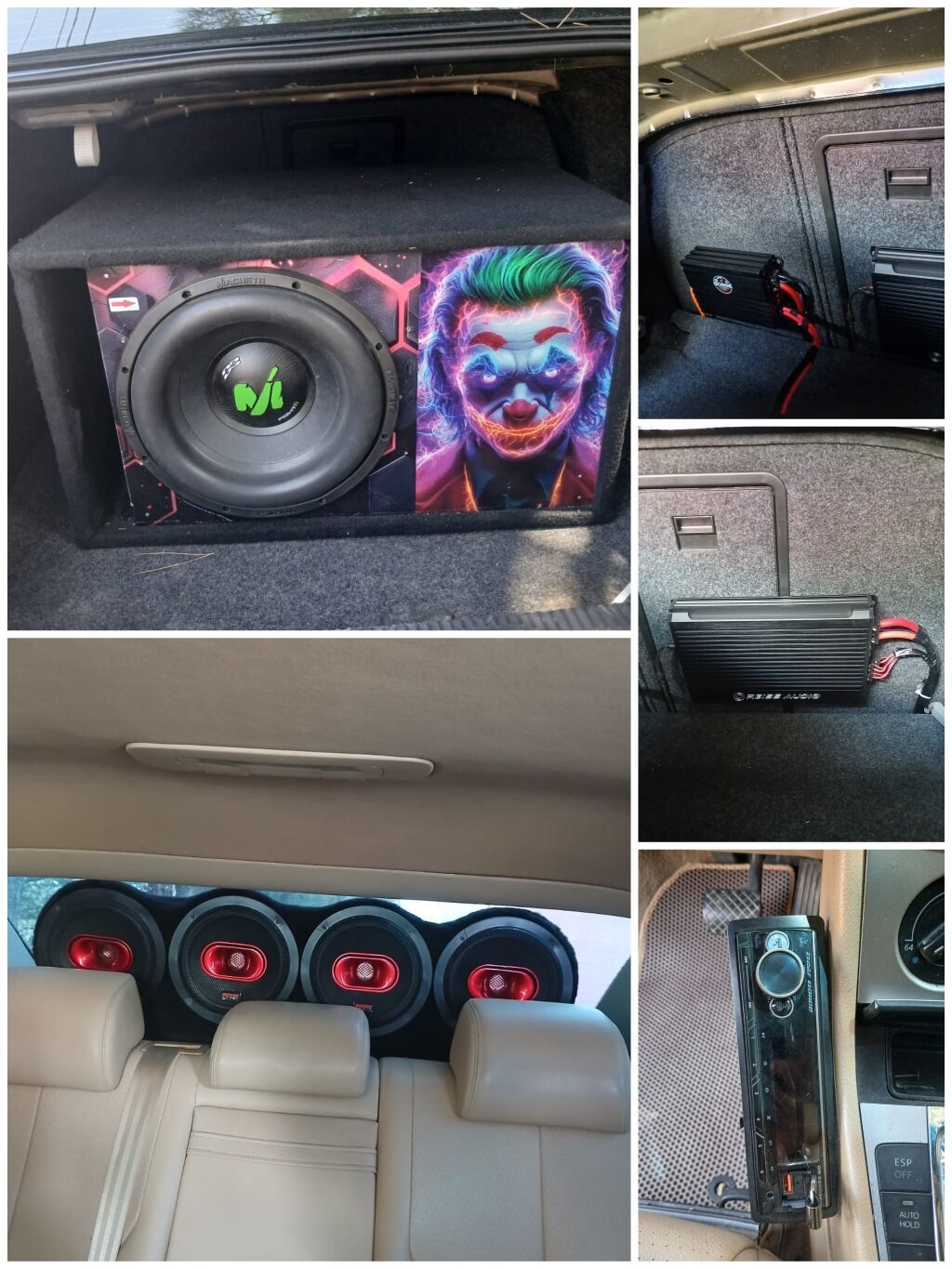Avtomobil üçün tam audio sistemi