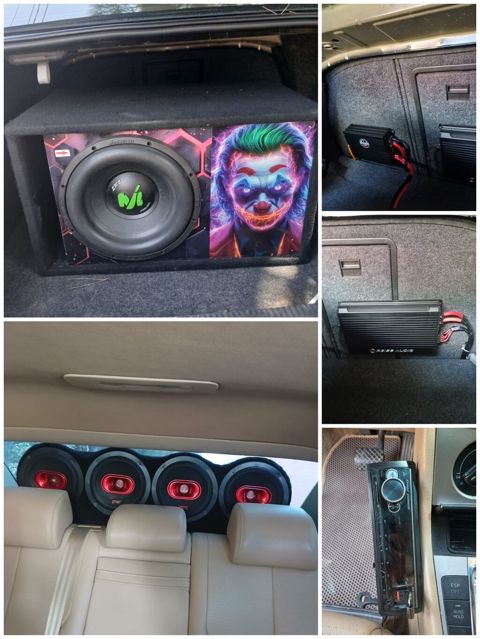 Avtomobil üçün tam audio sistemi